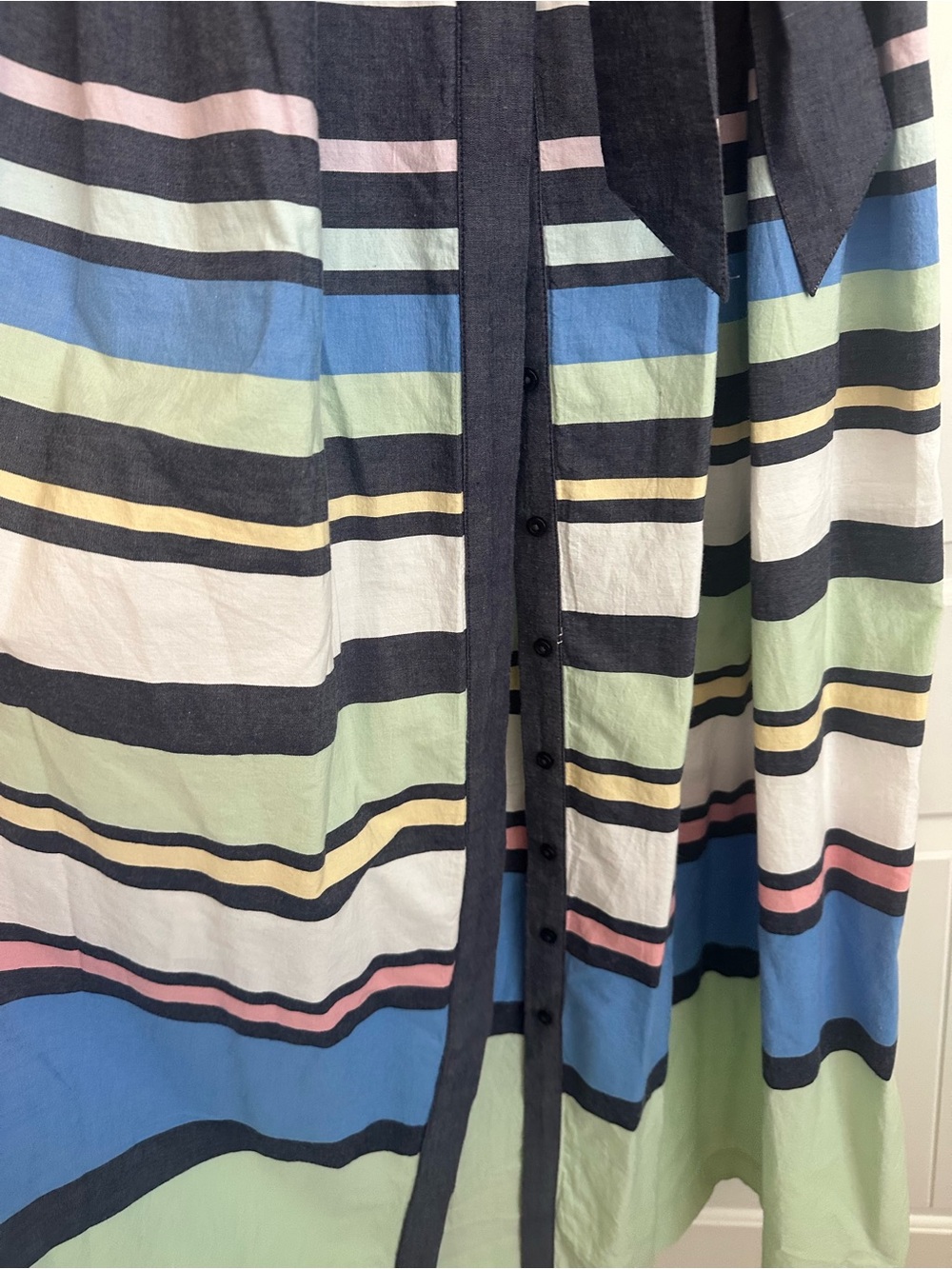 Women’s XL Sewing Down South x‎ Crown & Ivy Wright Maxi Dress w/ Sash - Picture 8 of 13